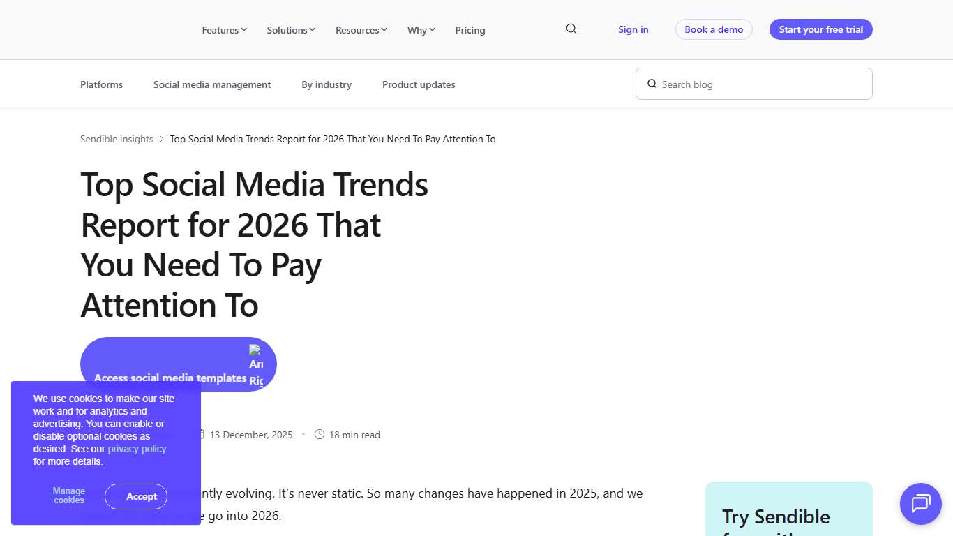 Top Social Media Trends Report for 2026 That You Need To Pay Attention To
