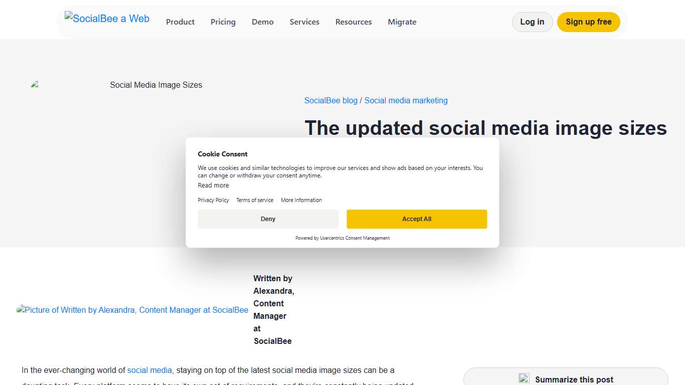 The updated social media image sizes cheat sheet for 2026 - SocialBee